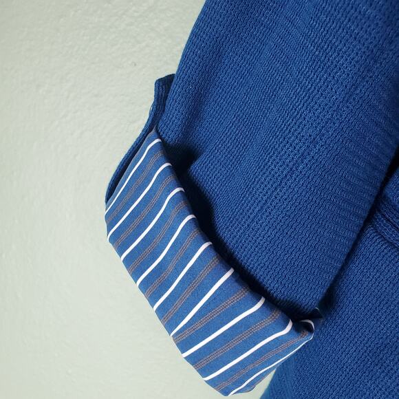 41 Hawthorn Womens Blue Natalie Open Front Knit Blazer Size Small WGK30254 Work - Picture 4 of 7